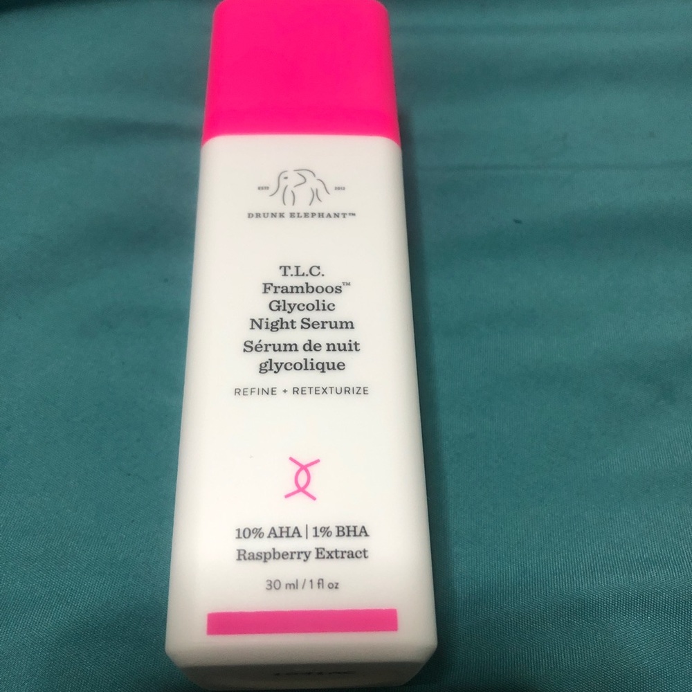 Drunk Elephant T.L.C. Framboos Glycolic Night Serum BNIB - Picture 3 of 5
